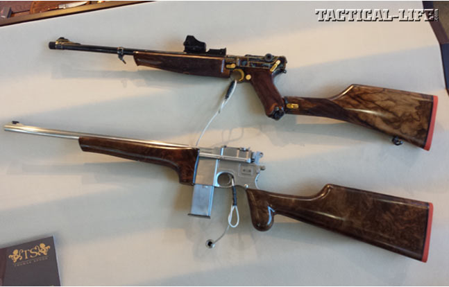 Luger P08 and Mauser C96 Carbines by Thomas Spohr