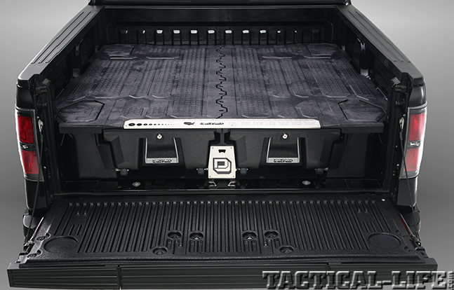 DECKED Truck Bed Storage System closed