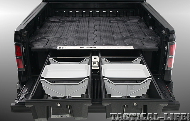 DECKED Truck Bed Storage System two drawers