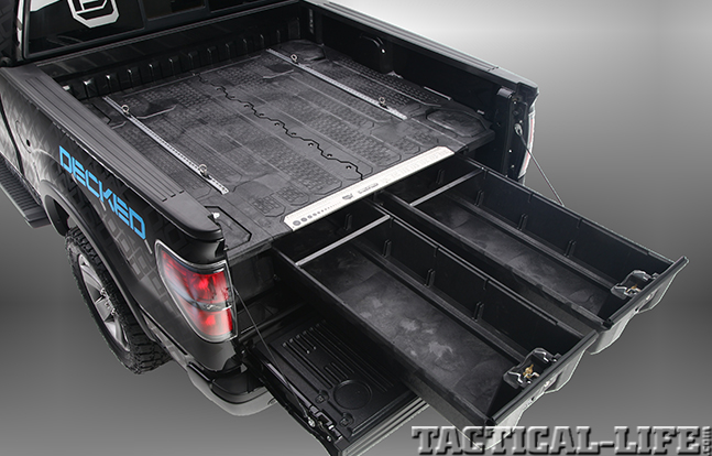 DECKED Truck Bed Storage System two drawers