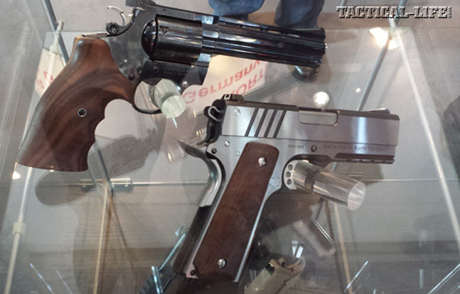 Korth:  presentation-grade revolver and 1911-style pistol