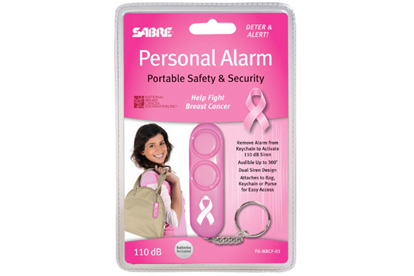 SABRE Personal Alarm - Pink