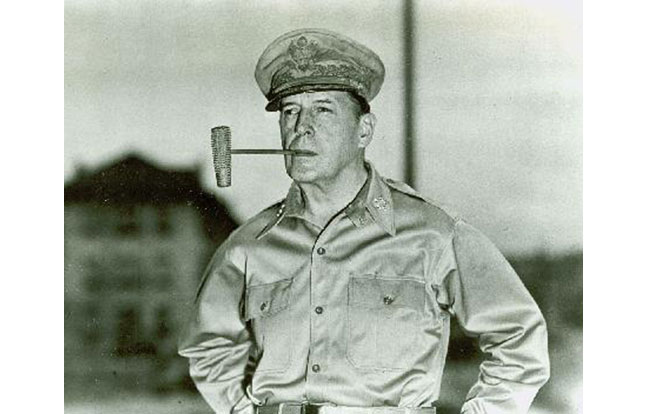 West Point Douglas MacArthur pipe