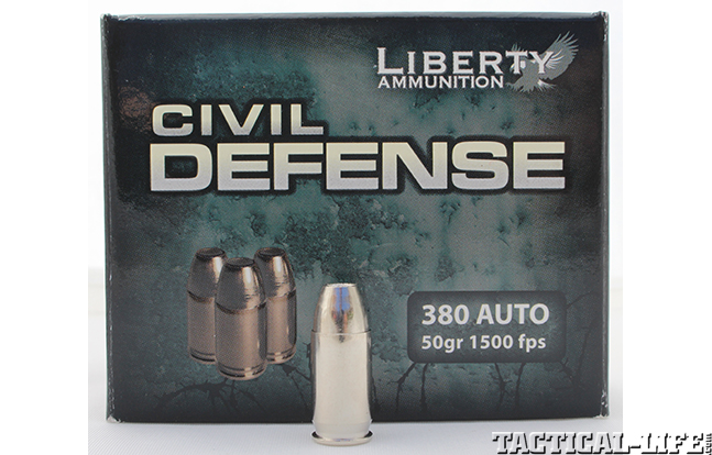 Liberty Civil Defense .380 load