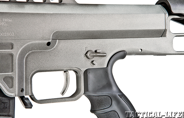 Gun Review Barrett 98B Tactical trigger
