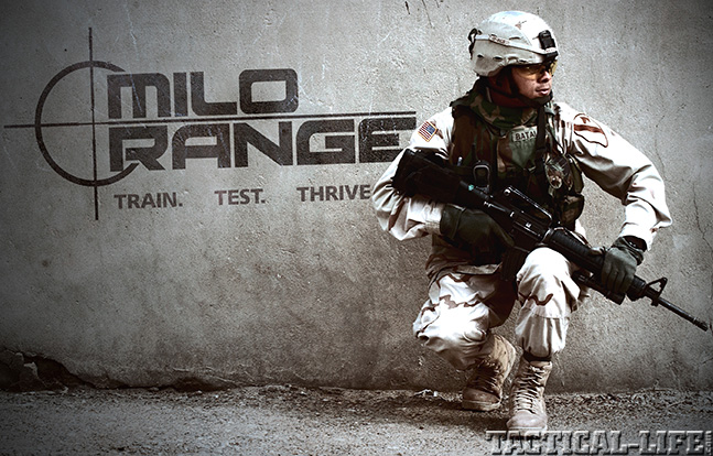 MILO Range soldier