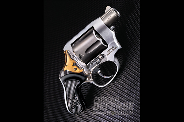 As its name denotes, the Taurus 85 View features a translucent Lexan sideplate that allows you to see the internal workings of the double-action trigger mechanism. As practical as it is unique, the View is one of the lightest and smallest .38 revolvers on the market today.