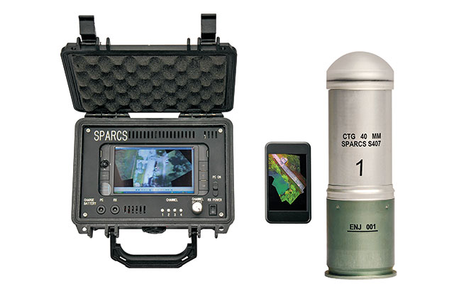 SPARCS Camera Grenade SWMP Oct round