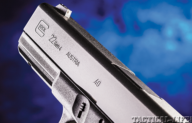 Glock 22 Remington 870 GWLE Glock sight