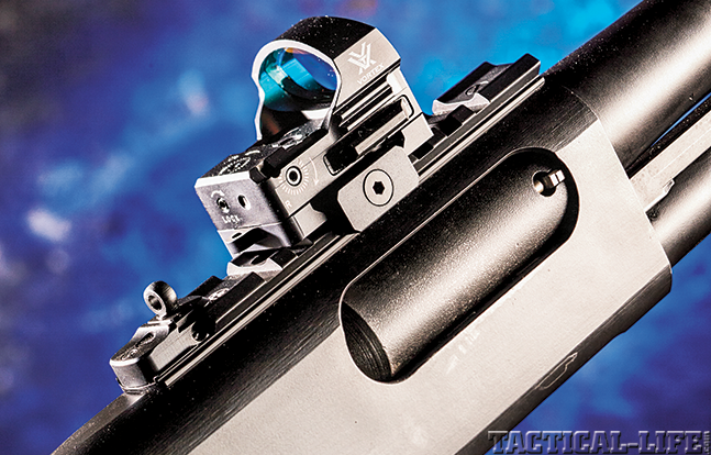 Glock 22 Remington 870 GWLE Rem sight