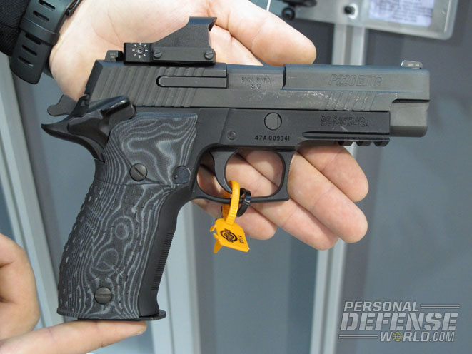 Sig Sauer P226, handguns, reflex sights