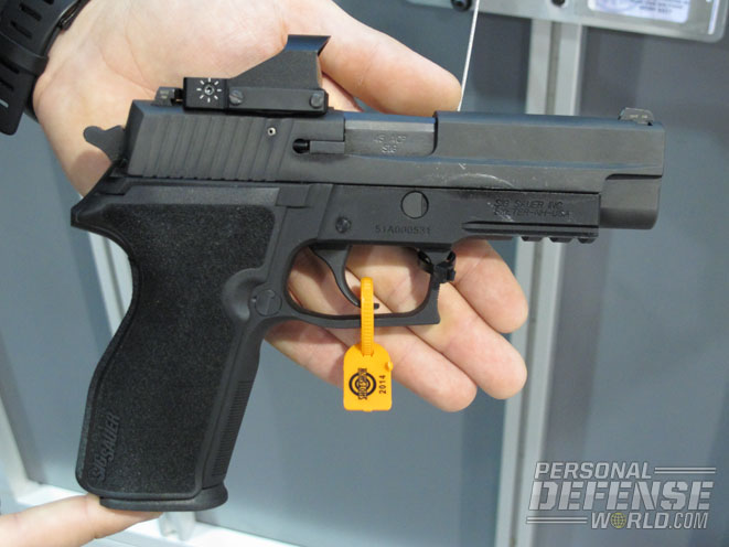 Sig Sauer P227, reflex sights, handguns