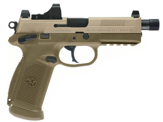 handguns, FNX-45 Tactical, FN, FNH USA, FN reflex sights, reflex sights