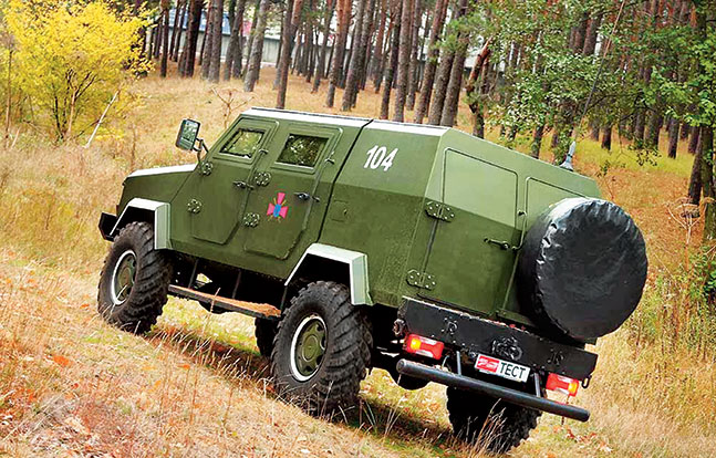 Tactical Trucks SWMP Jan 2015 Ukraine SRM-1 Kozak
