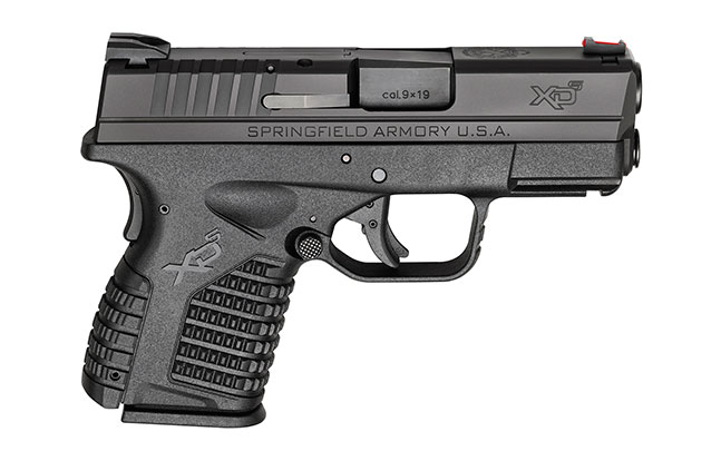 11 Top Striker-Fired Pistols law enforcement Springfield Armory XD-S 3.3