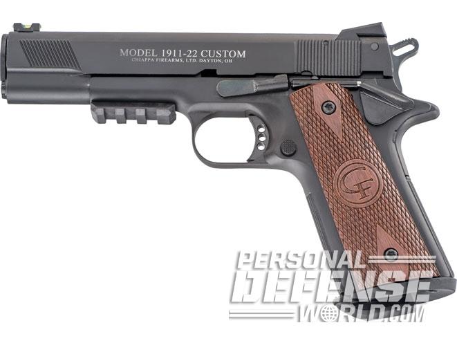 1911, 1911 pistols, 1911 guns, 1911 gun, concealed carry, Chiappa 1911-22 Custom