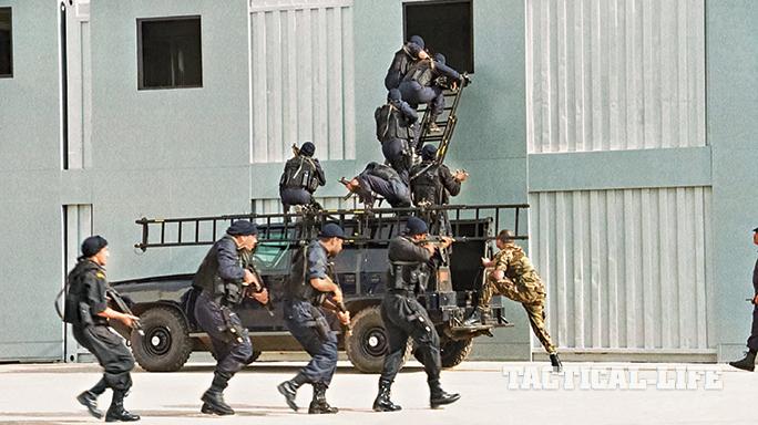Jordanian Special Forces SWMP April 2015 ladder