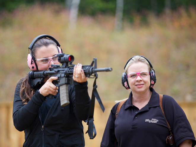 Ladies-Only Firearms Training Classes, firearms training, firearms training class, ladies-only gun training, rifle training