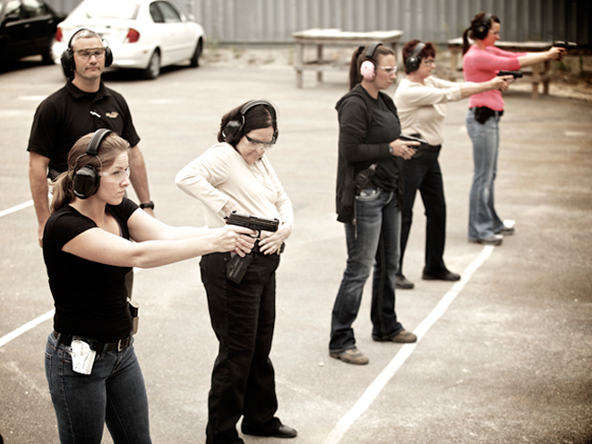 Ladies-Only Firearms Training Classes, firearms training, firearms training class, ladies-only gun training, sig sauer academy