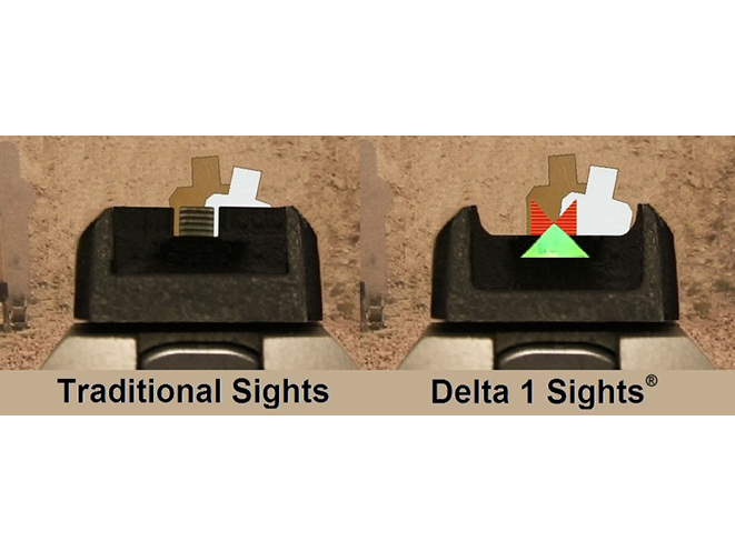 Gun Pro Delta 1 Sights, delta 1 sights, gun pro, gun pro sights, gun pro delta 1 sight, traditional gun sight