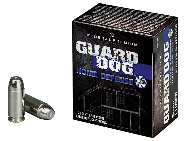 self-defense ammo, self-defense ammunition, ammo, ammunition, federal guard dog