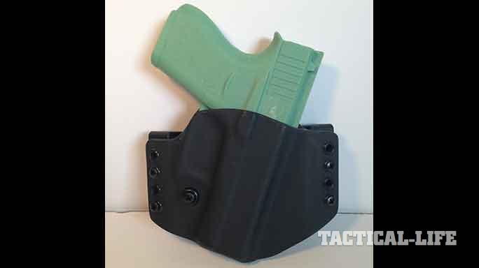 YetiTac Glock 43 holster canted front