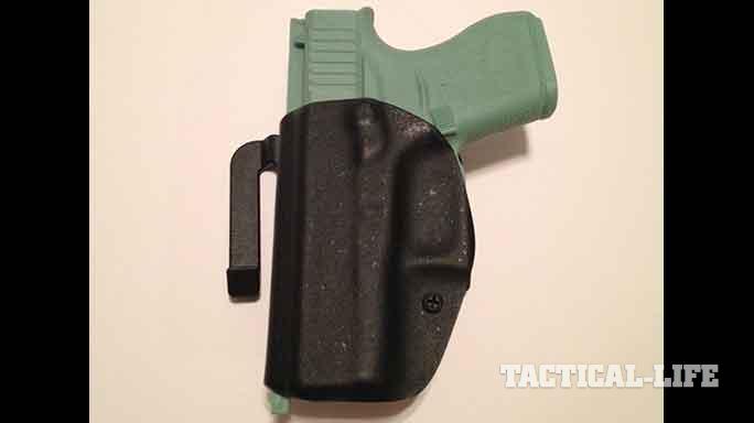 YetiTac Glock 43 holster quick claw front