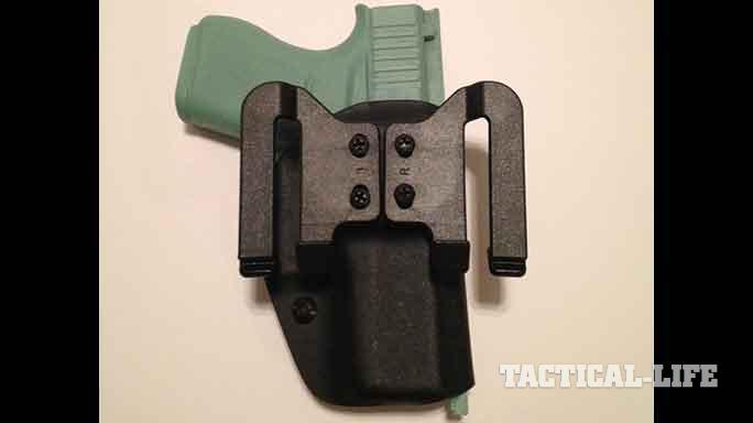 YetiTac Glock 43 holster quick claw rear