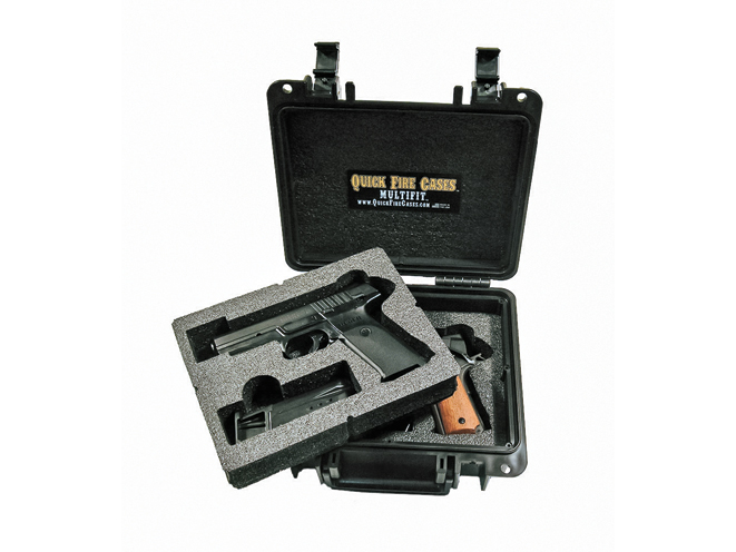 gun case, gun cases, gun safe, gun safes, pistol gun case, pistol case, Quick Fire MultiFit 2 Pistol Case