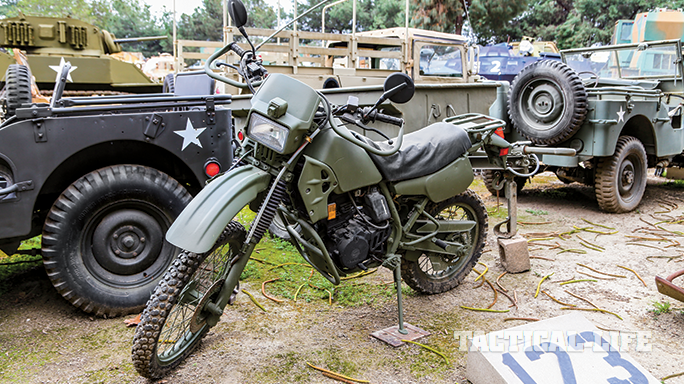 American Military Museum Kawasaki KL250-D7 Motorcycle