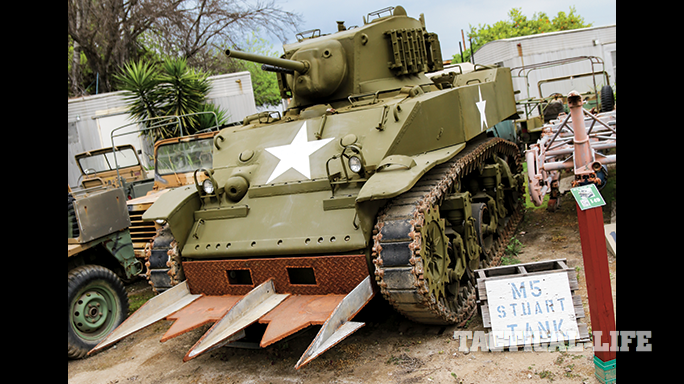 American Military Museum M5 A1 Stuart Light Tank