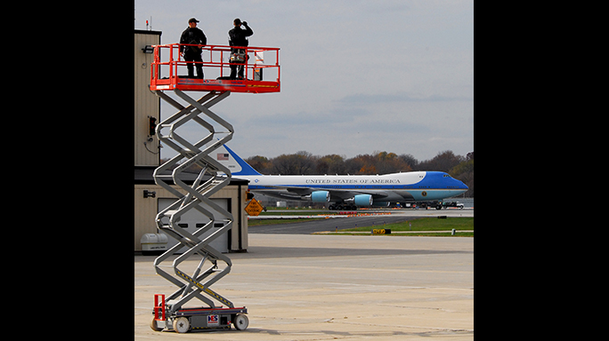 US Secret Service 150th Anniversary countersnipers Air Force One