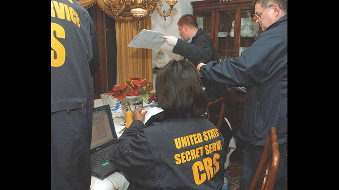 US Secret Service 150th Anniversary raid