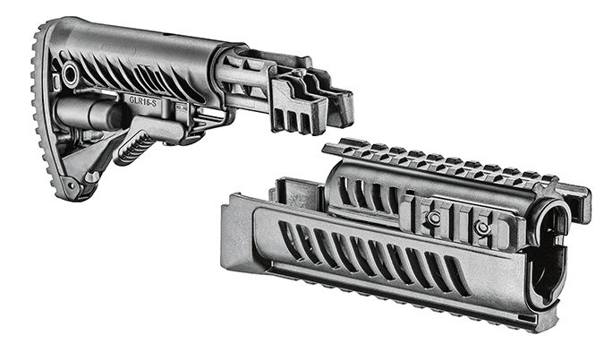 FAB Defense RBT-K47 Stock FAB Defense AK-47 Quad-Rail Handguard
