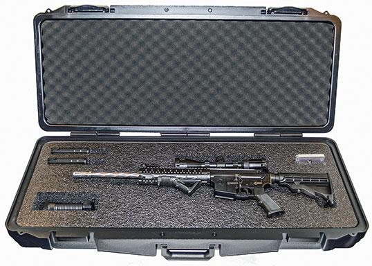 Black Guns 2016 Quick Fire QF600 AR-15 Rifle Case