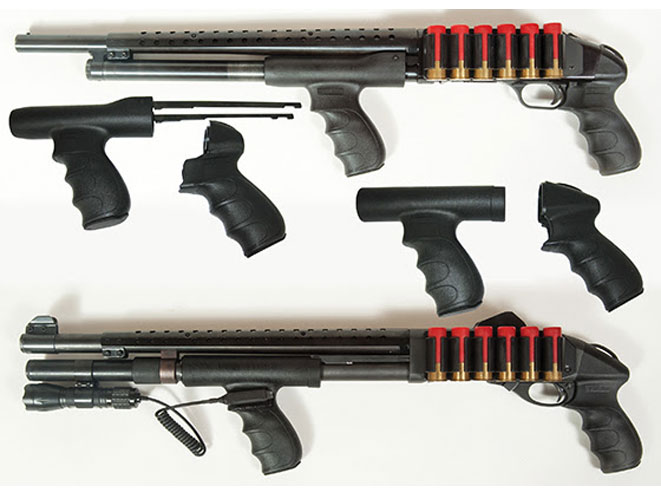 Tac-Star Shotgun Grips Tactical Grip MOSS 500/590 Black - Impact Guns