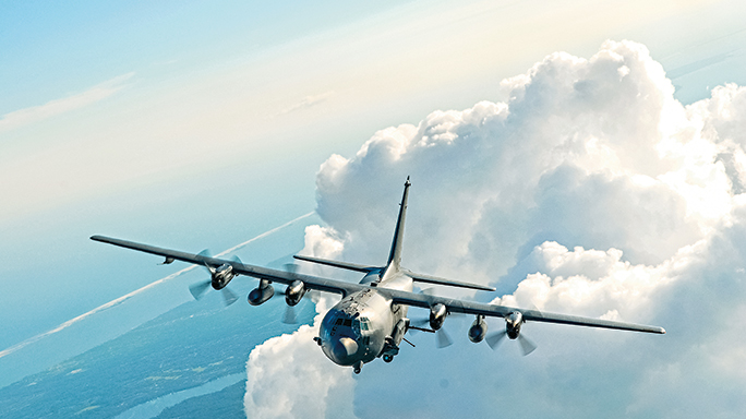 The AC-130 gunship is a vehicle that has been in operation since the Vietnam War.