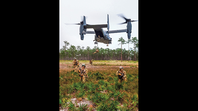 the CV-22 Osprey is one of the most versatile vehicles of the Special Operations forces.