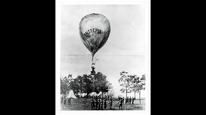 Ultimately, Thaddeus Lowe was successful in convincing President Lincoln that hot air balloons could be used as aerial spies in the Civil War.