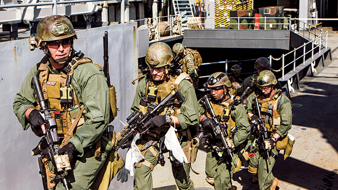The Marines’ Force Recon Platoon is trained to handle pirates like the ones who hijacked the Morning Glory tanker.