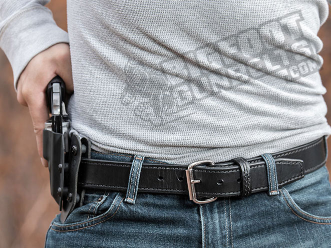 Bigfoot Gun Belts, gun belt, belt, gun belts, OWB holster belt