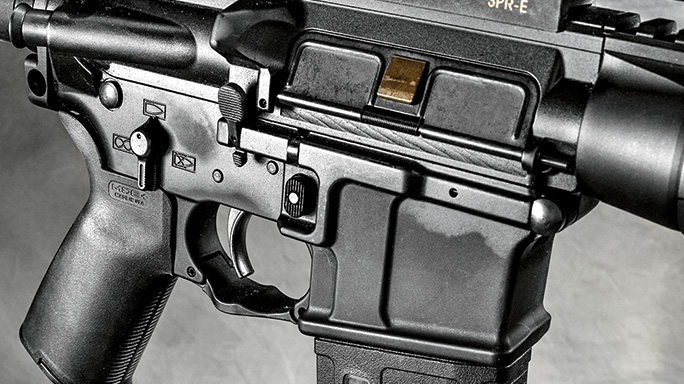 LWRC Six8 AR Rifle controls
