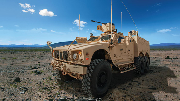 Oshkosh Defense M-ATV 6x6 Technology Demonstrator lead