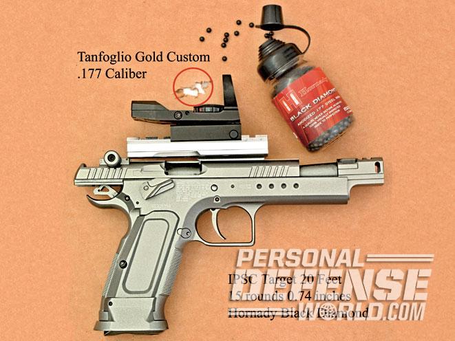 Tanfoglio Gold Custom Xtreme Air Pistol, tanfoglio, gold custom xtreme, gold custom, tanfoglio gold custom