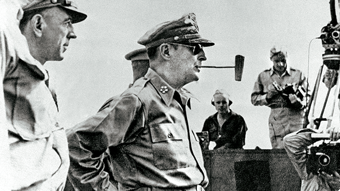 U.S. General Douglas MacArthur.