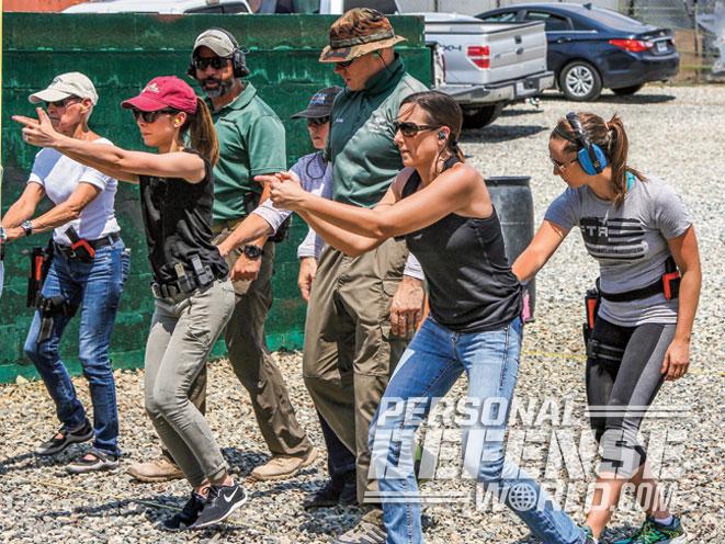 Firearms Training Associates, Firearms Training Associates Ladies Pistol & Self-Defense Course, Ladies Pistol & Self-Defense Course, shooting on the move