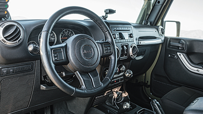 Kilroy Rugged Ridge Jeep cockpit