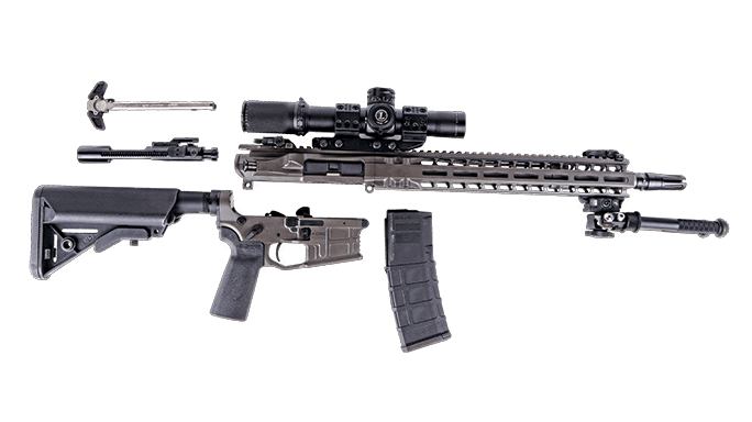 AXTS Weapons Systems MI-T556 Rifle Ballistic stripped
