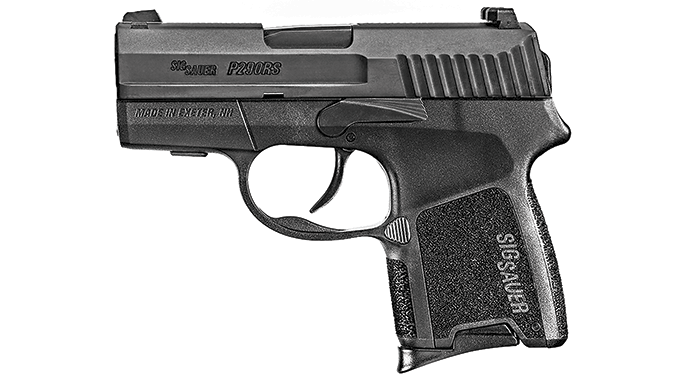 Backup Pistols 2016 Sig Sauer P290RS