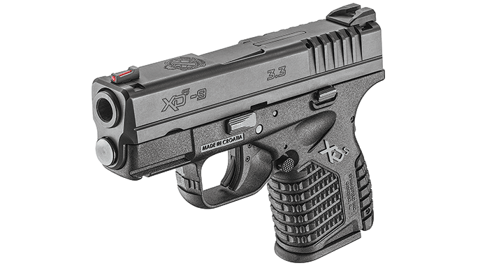 Backup Pistols 2016 Springfield Armory XD-S 3.3”